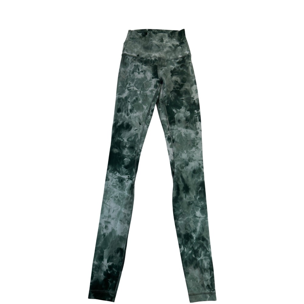 Lululemon Leggings Womens 2 Green Align High Rise Diamond Dye Yoga Pant